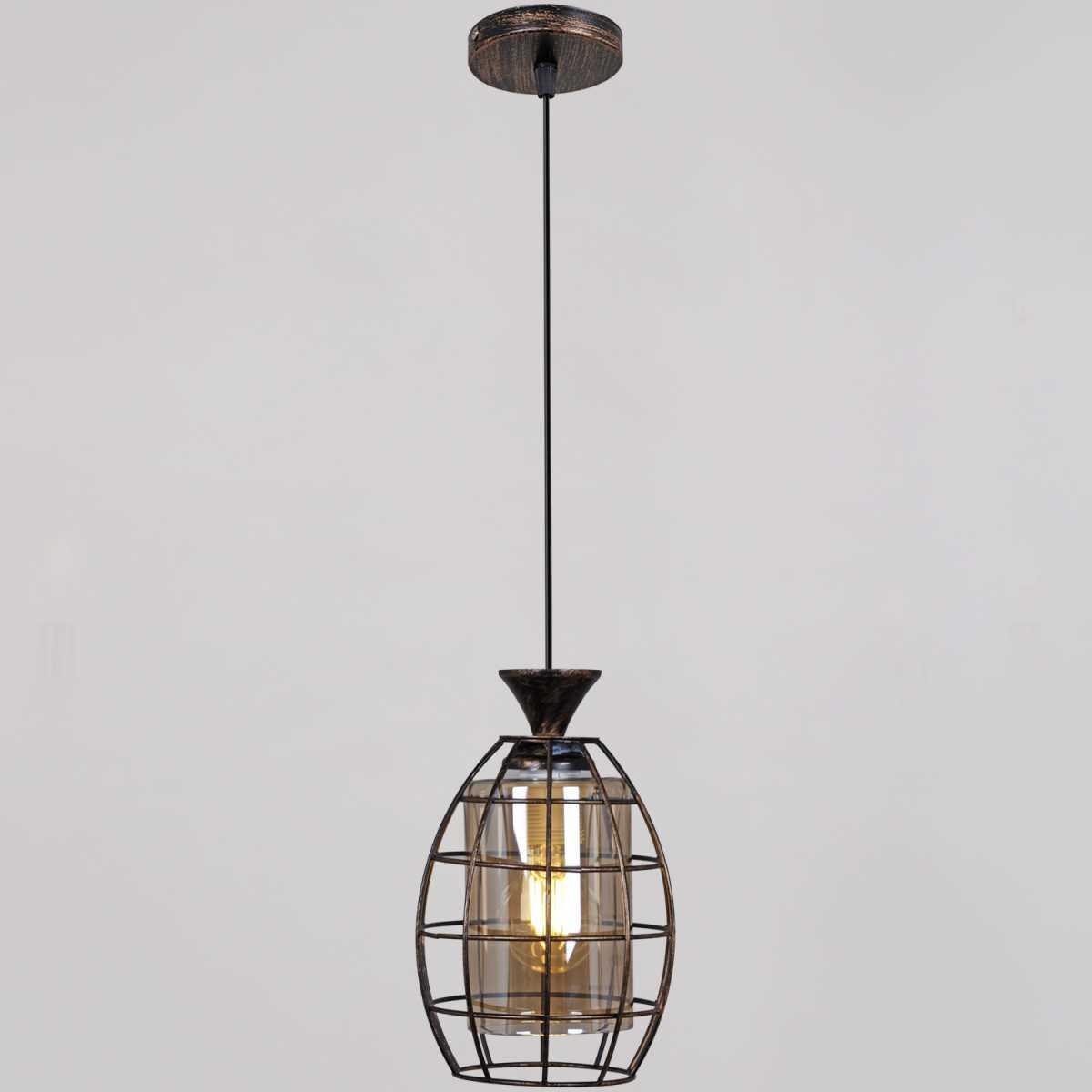 Потолочный светильник Reluce 03525-0.9-01 BK+GD