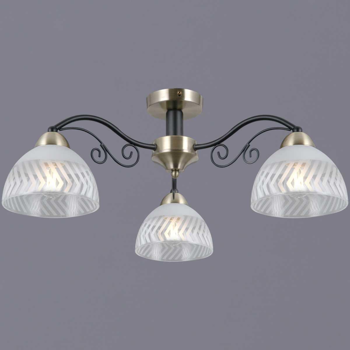Люстра Illumico IL0435-3CSQ-24 BK AB SPICA