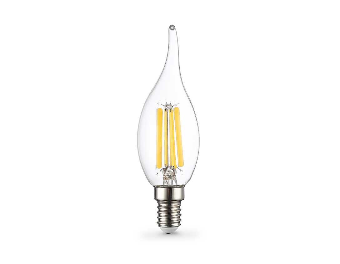 Лампа светодиодная Свеча на ветру CF35 15W 2700K Ambrella light Bulding 351523