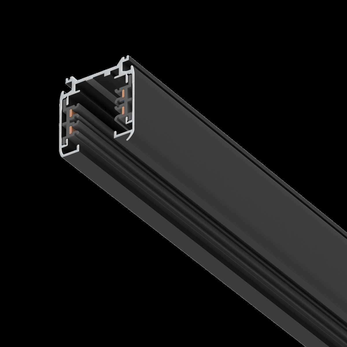 Трек четырехконтактный 3-фазный стыковочными пазами (плоские медные жилы), 2м Quattro Lightstar 504028-F