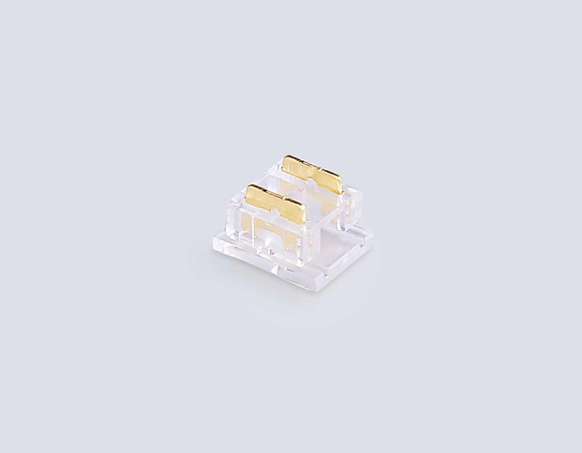 Соединитель прямой  AMBRELLA LIGHT ILLUMINATION COB 12/24V для лент 8/10mm (2 конт.) (10шт. в комплекте) GS6361