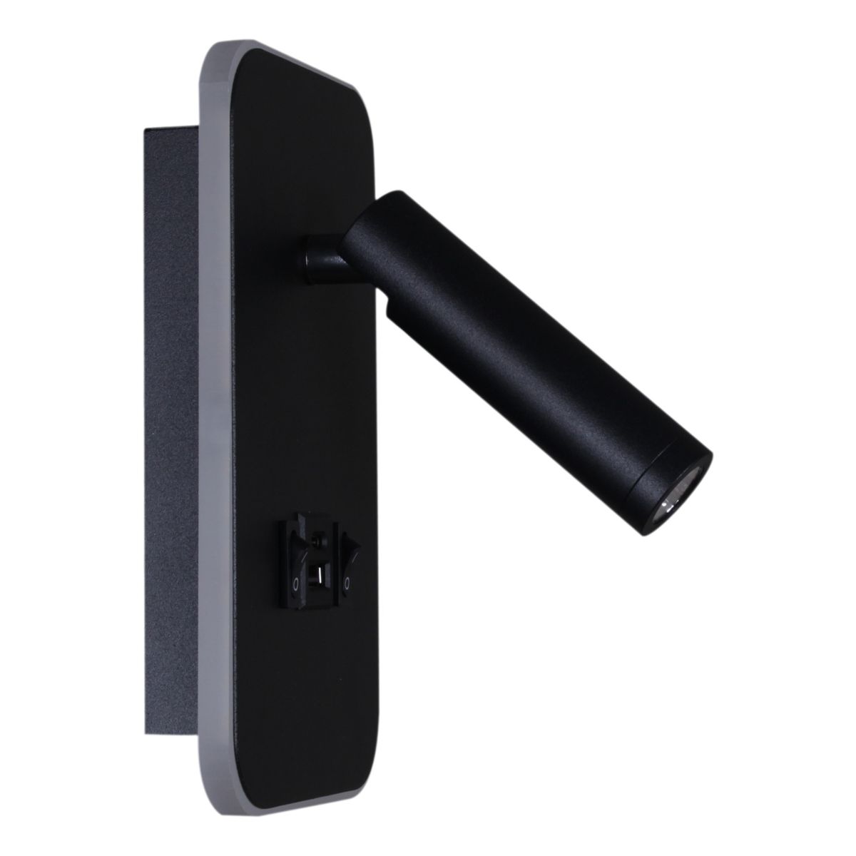 Настенный светодиодный светильник Reluce 86204-9.2-001KT LED12W+USB BK