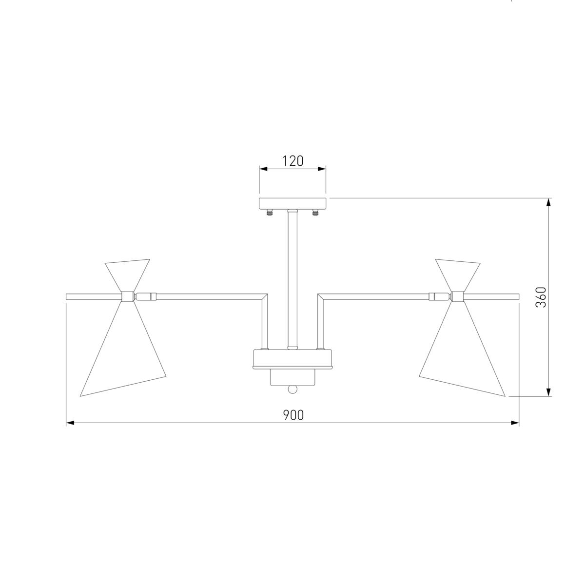 Потолочная люстра Eurosvet Apart 70114/8 белый