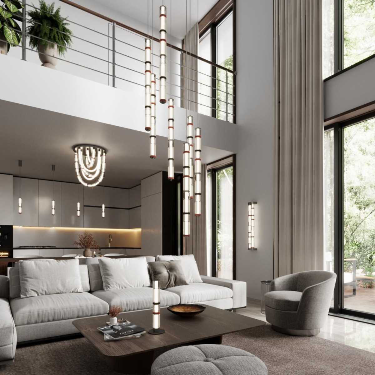 Настенный светильник Odeon Light Collier L-Vision 5456/18WL