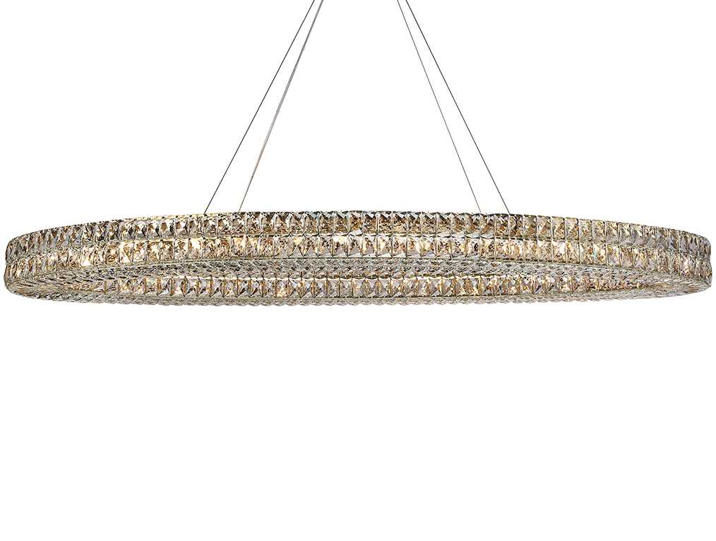 Люстра NEWPORT 8550/160 C oval gold polished