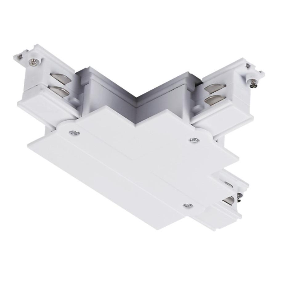 Соединение тройное правое перекидное встраиваемое с подводом питания к треку 5030xx-R Quattro Lightstar 503136-RPSR