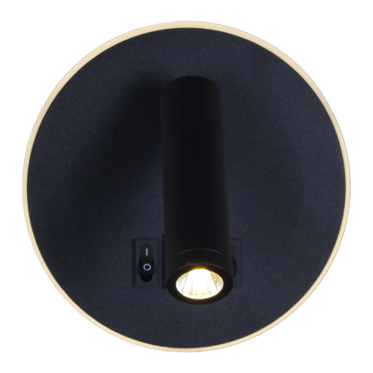 Настенный светодиодный светильник Reluce 86203-9.2-001KT LED12W+USB BK