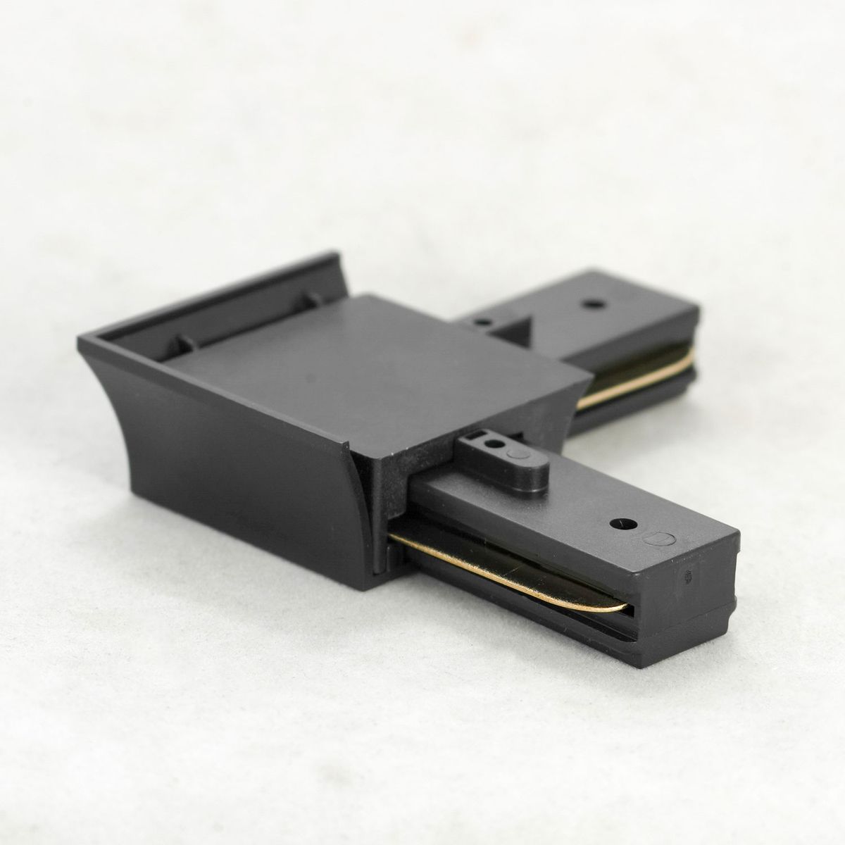 Коннектор Lussole LGO 10325 угловой коннектор черный