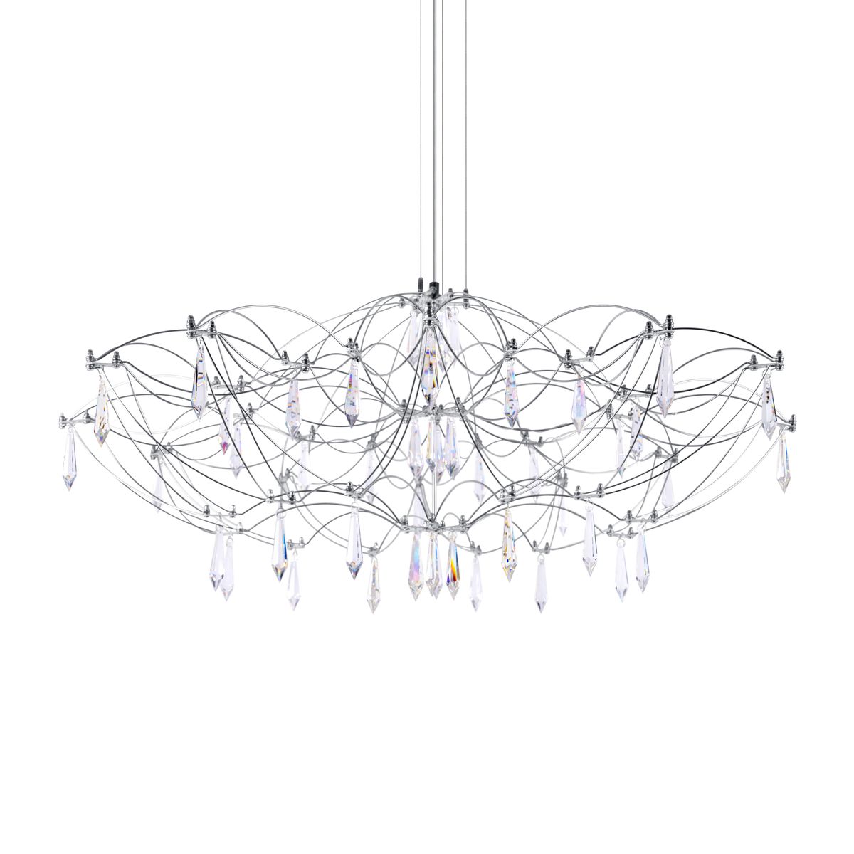Подвесная люстра Loft IT Mira 10586/900 Silver Asfour