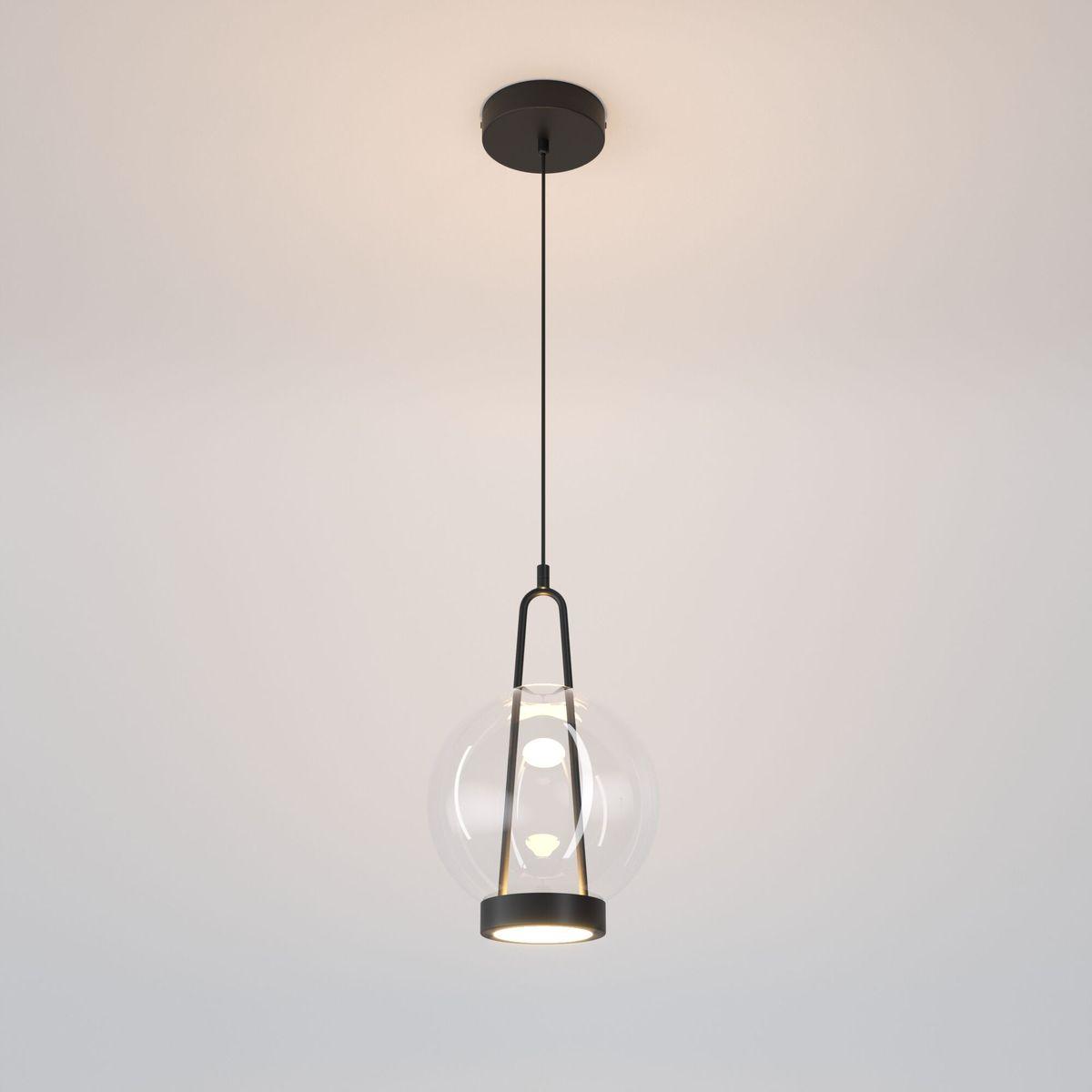 Подвесной светодиодный светильник Eurosvet Frasco 50267/1 LED черный