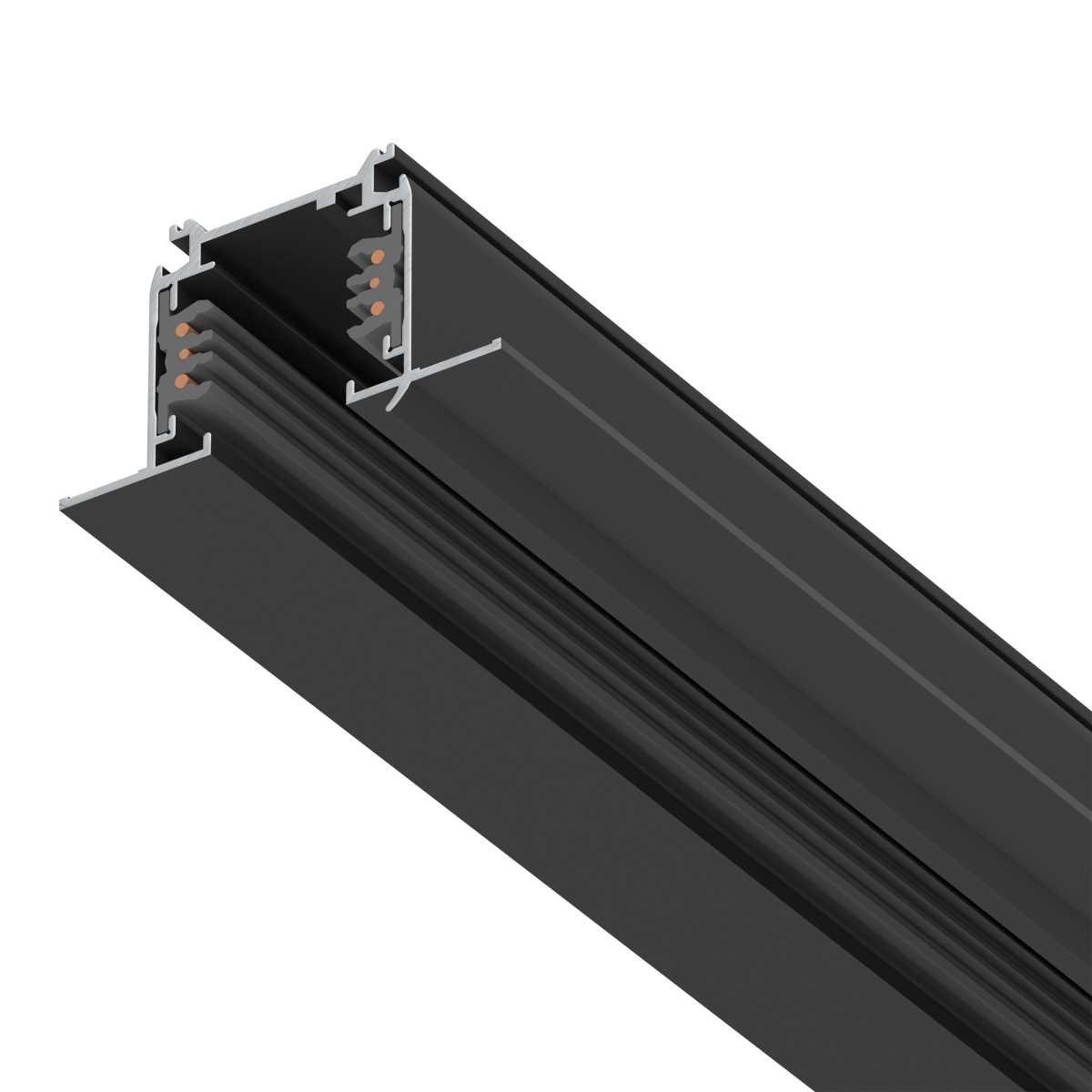 Трек шестиконтактный встраиваемый 3-фазн со стыковочными пазами (круглые медные жилы), 3м Quattro/DALI/ Lightstar 503038-R-DALI