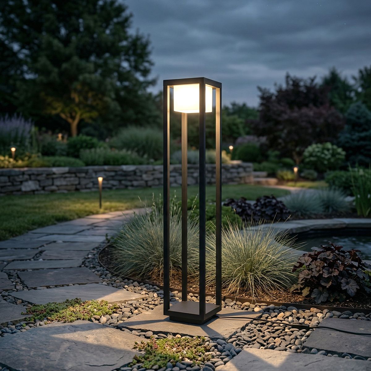 Уличный светильник Reluce 09978-0.7-001JH 1,0M LED12W BK RLOS