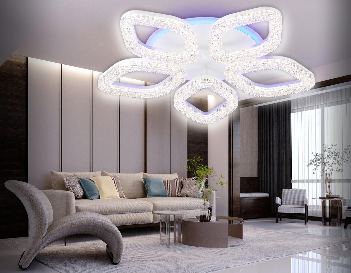 Потолочная светодиодная люстра Ambrella light Acrylica Original FA3925
