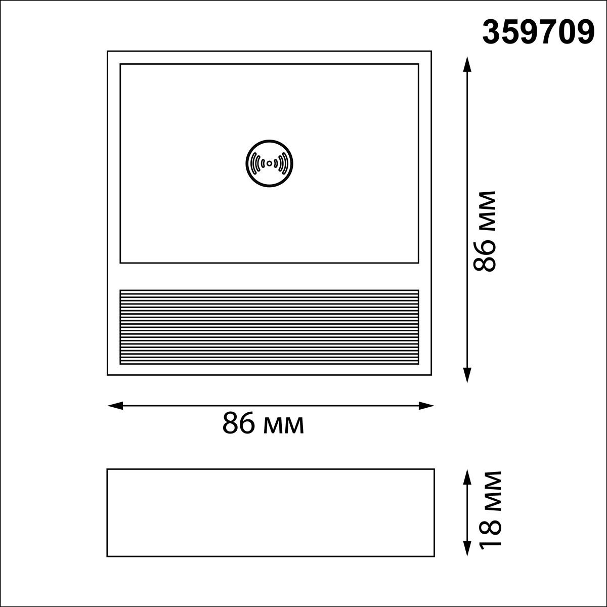 Подсветка для лестниц Novotech Vespera Over 359709