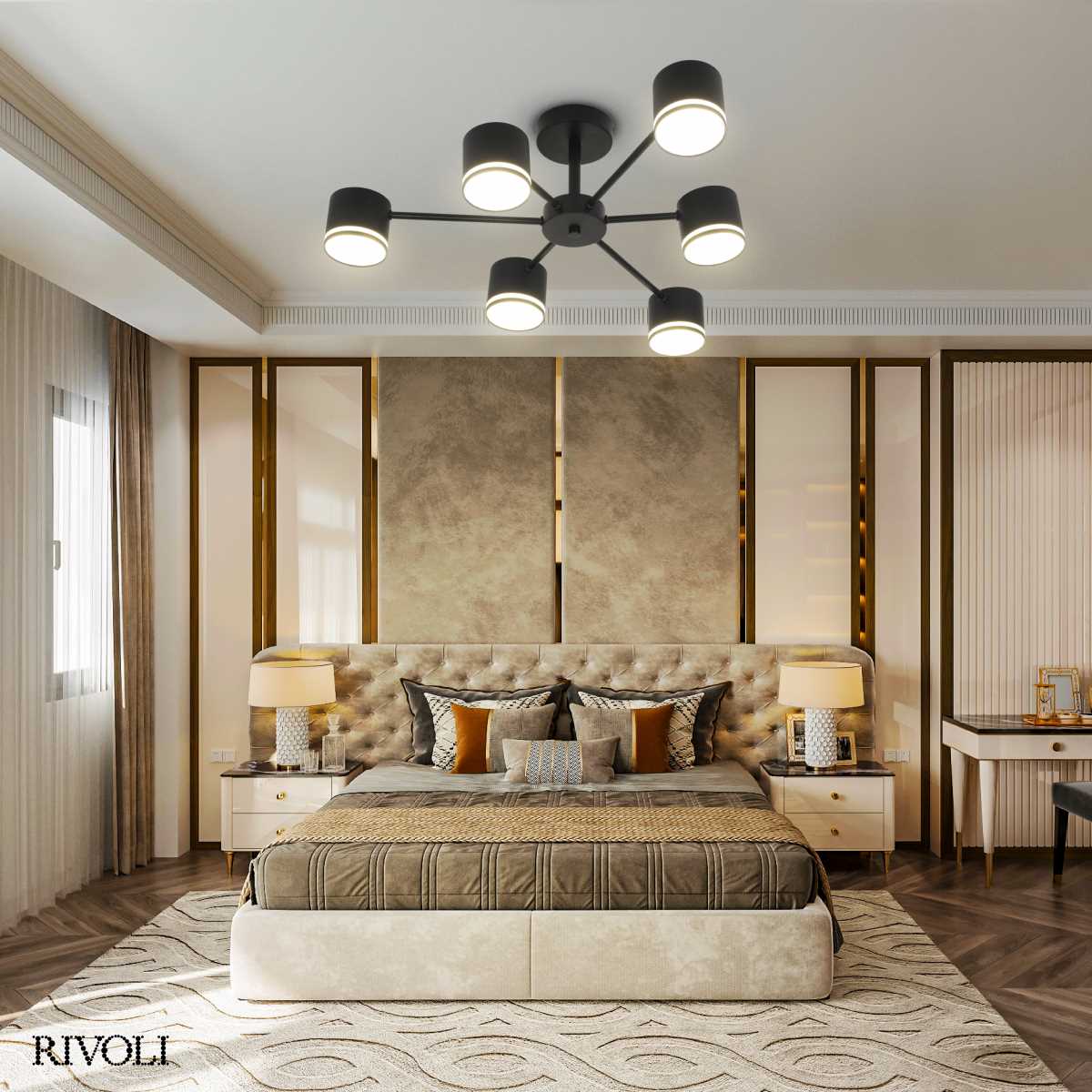 Потолочная люстра Rivoli Rosemary 3189-306 Б0071291