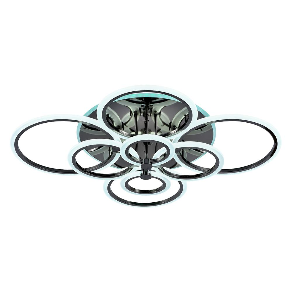 Потолочная светодиодная люстра Profit Light 8076/8 PBK