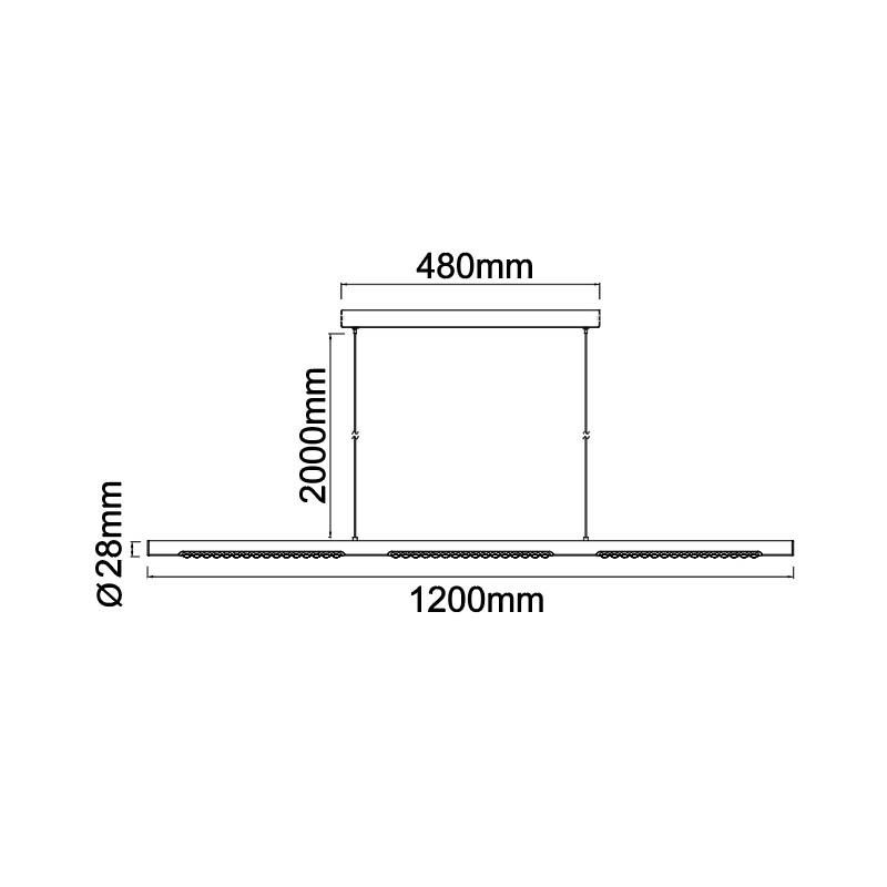 Подвесной светильник Mantra MECA 9120