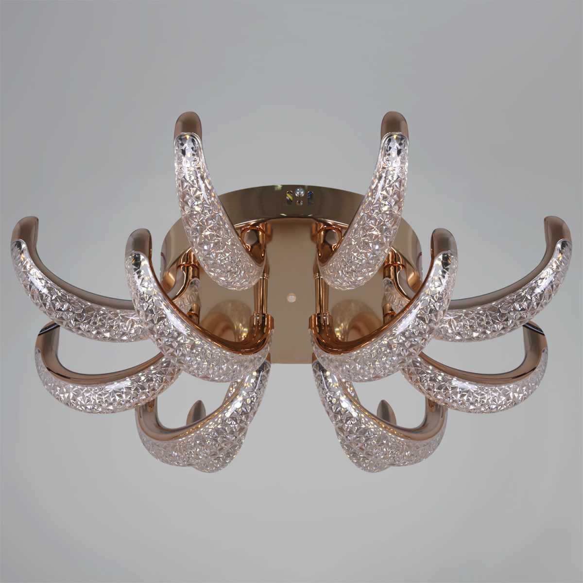 Потолочная люстра Reluce 60390-0.3-8+4 FG