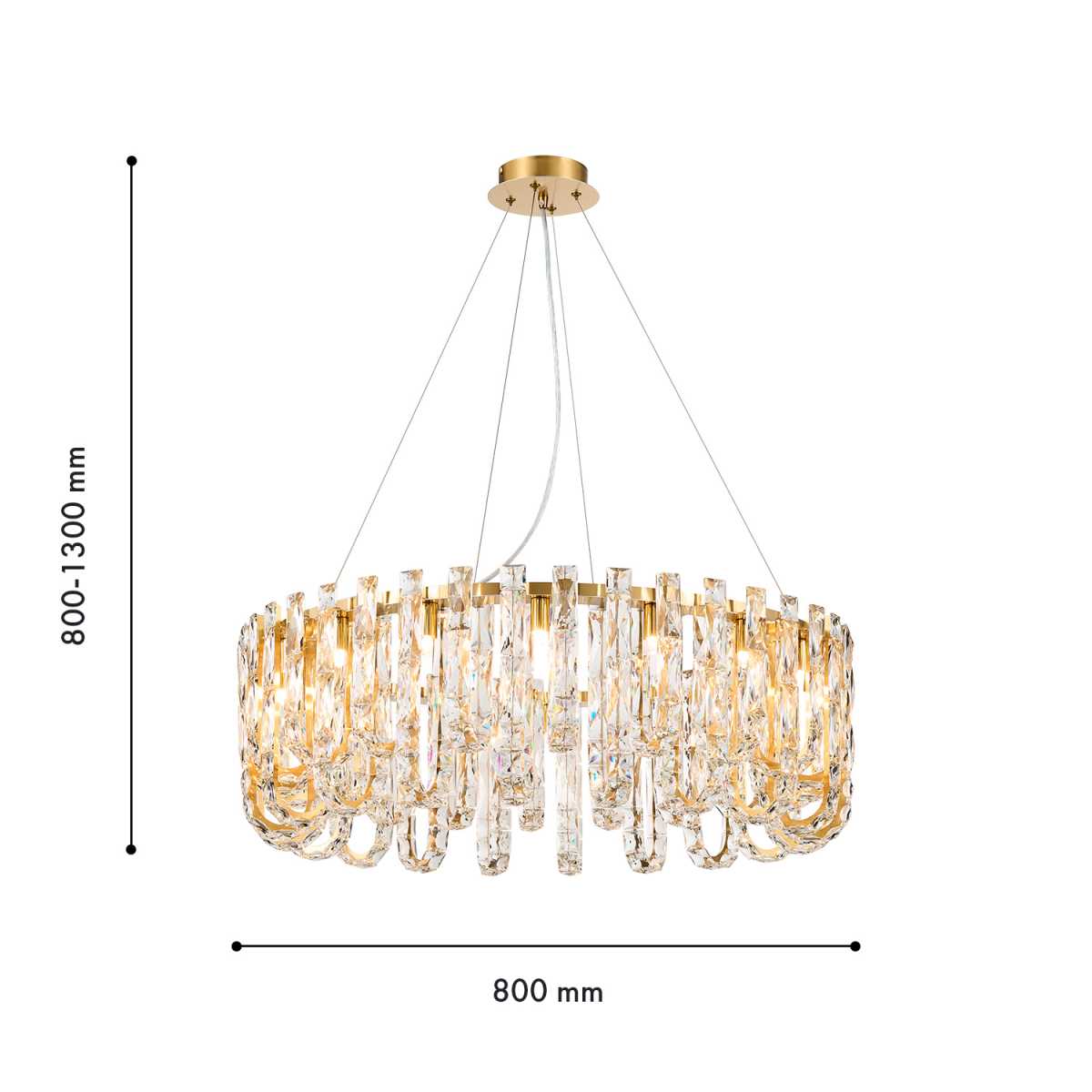 Подвесная люстра Favourite Infinity 4721-20P