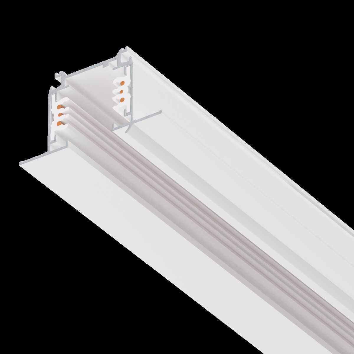 Трек шестиконтактный встраиваемый 3-фазн со стыковочными пазами, 2м Quattro/DALI/ Lightstar 503025-R-DALI