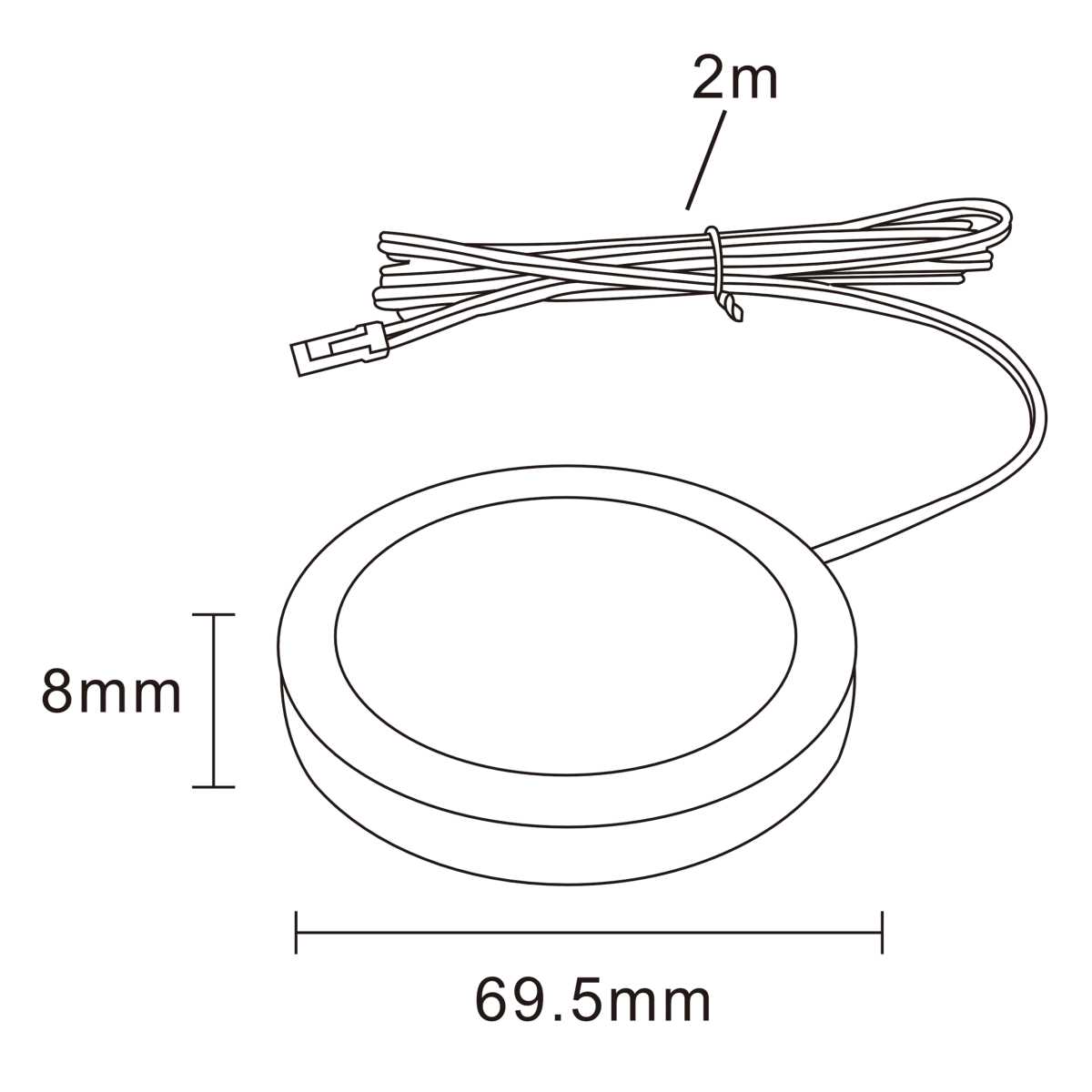 Светильник накладной мебельный 12V Mobiled Lightstar 036330