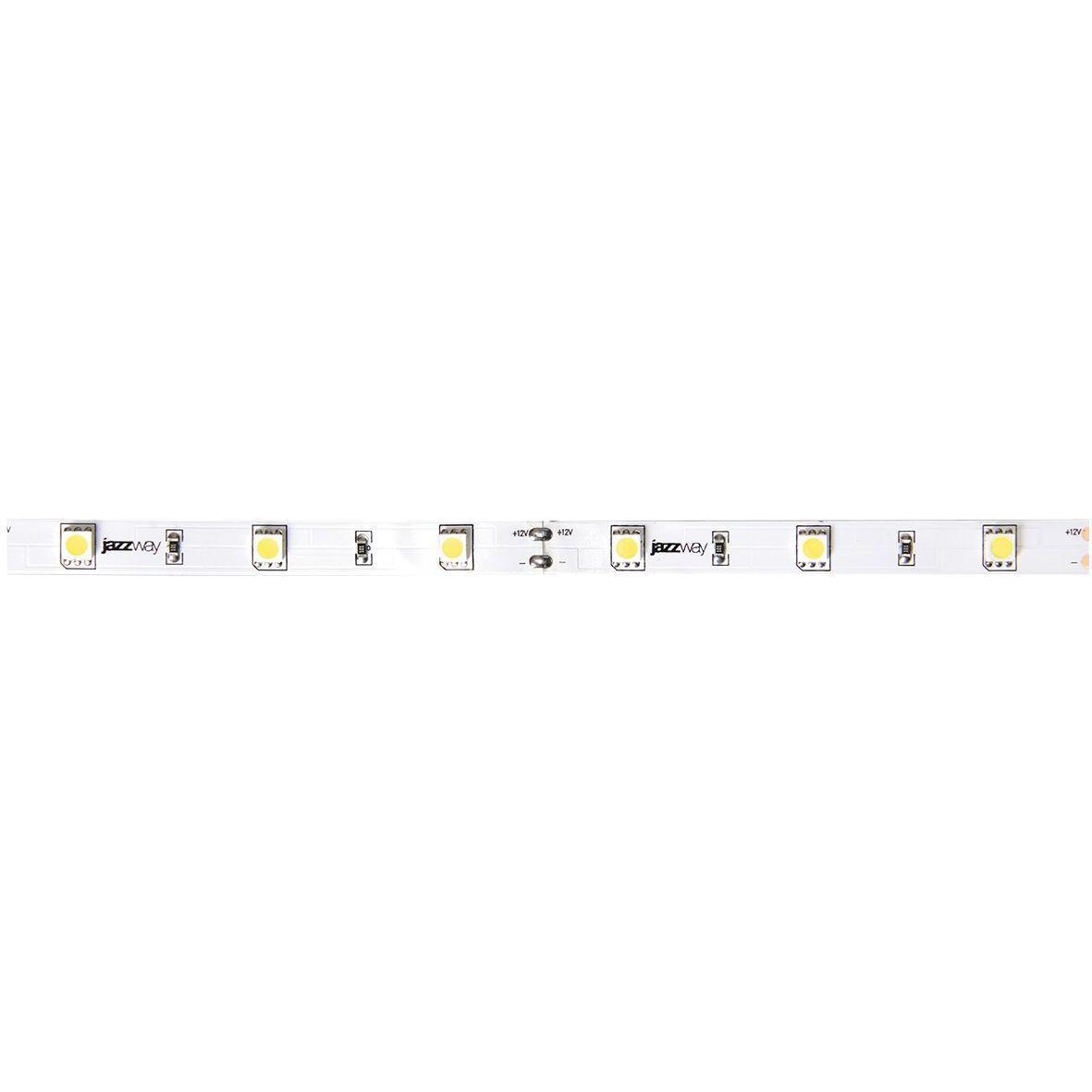 Светодиодная лента Jazzway 14,4W/m 60Led/m 5050SMD теплый белый 5M 1000989