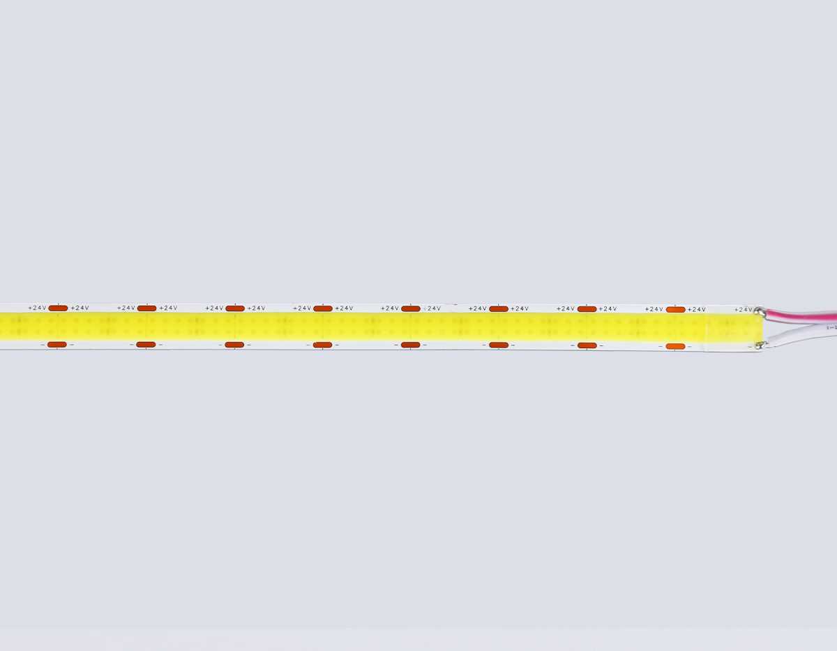 Светодиодная лента Ambrella Light GS4803 COB 616Led/19W m/ 24V IP20 6500K/ 5m*12mm*2mm (2 конт.) GS4803