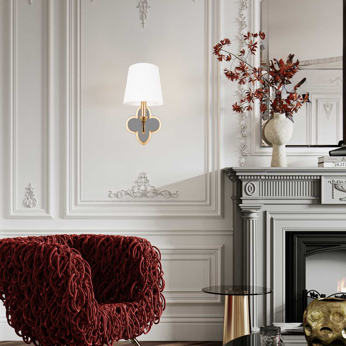 Настенный светильник LOFT IT Silence 10303W Copper black