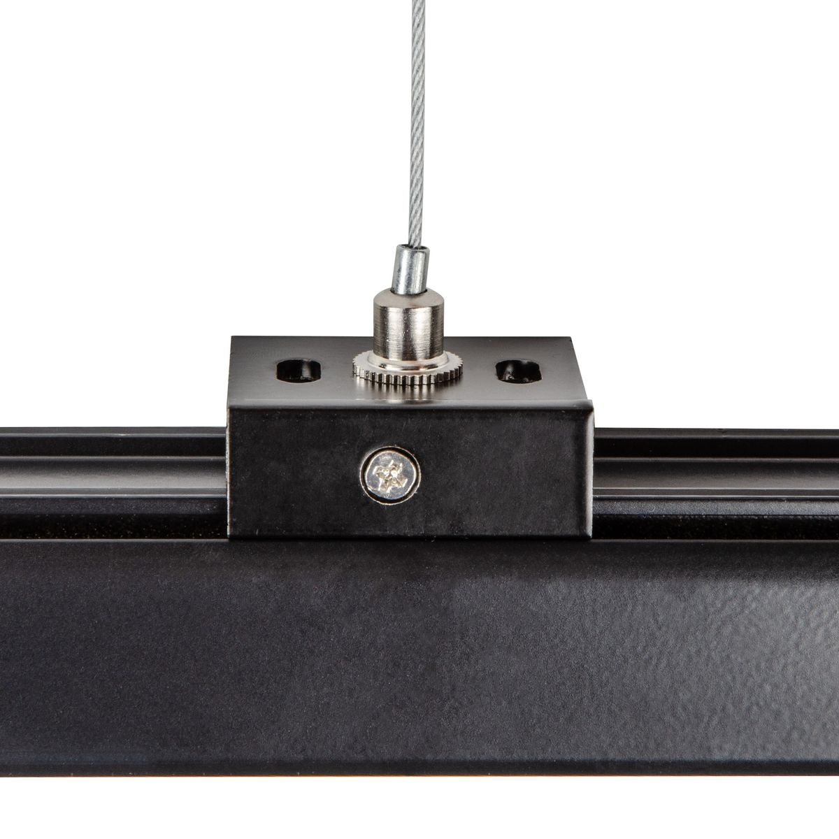 Набор для подвесного монтажа шинопроводов Uniel UFB-H41 Black 1 Polybag UL-00003666