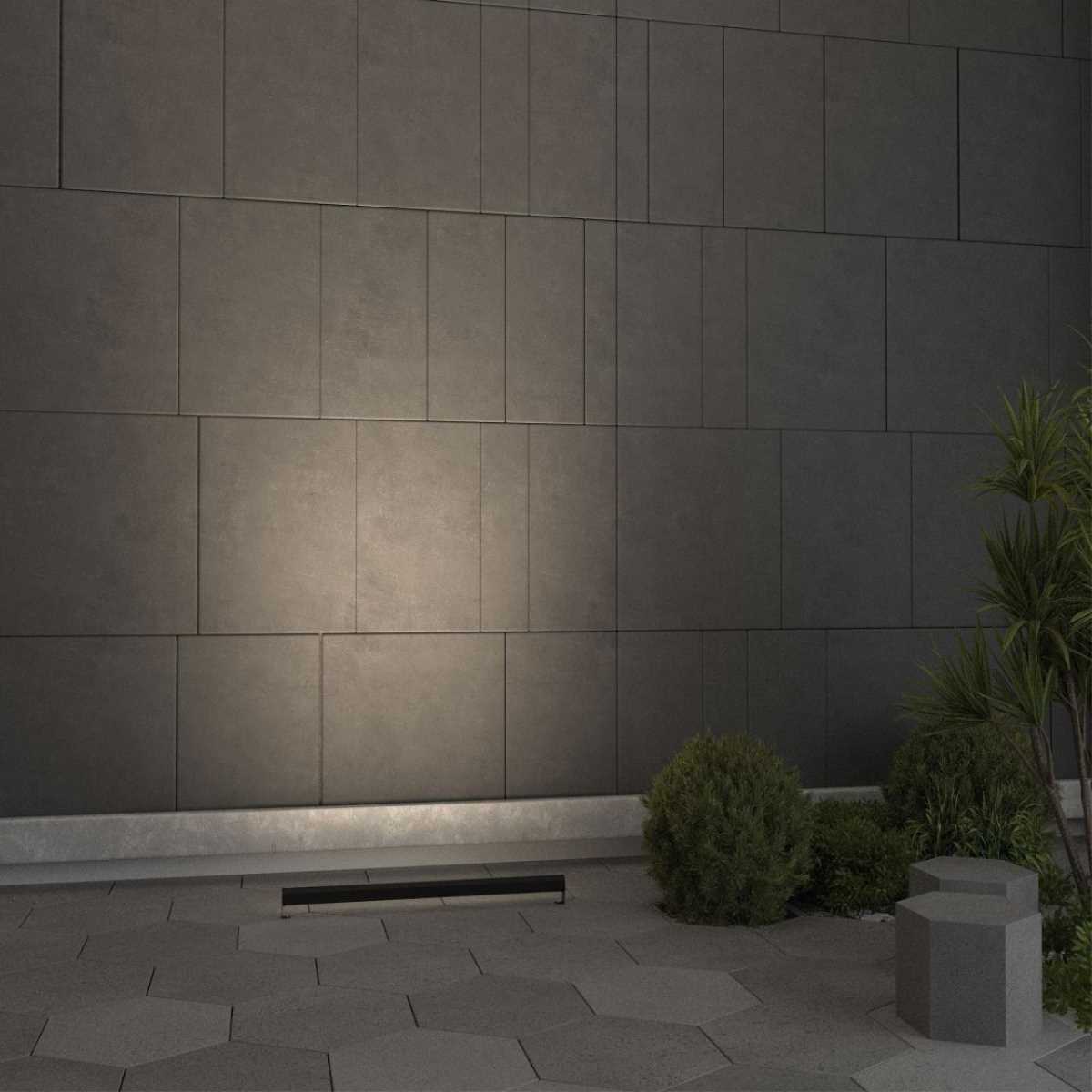Уличный настенный светодиодный светильник Odeon Light Nature Graze 7040/14WL