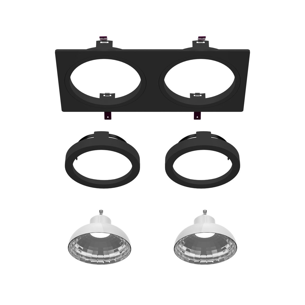 Встраиваемый светильник Favourite Lamppu 4646-2C