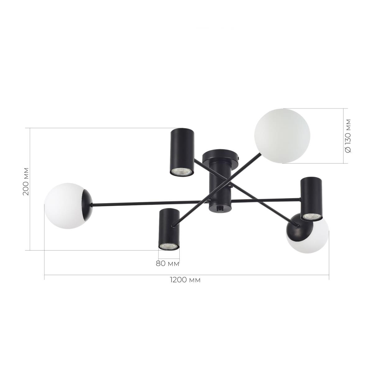Потолочный светильник Evoluce RAITO SLE1105-402-06