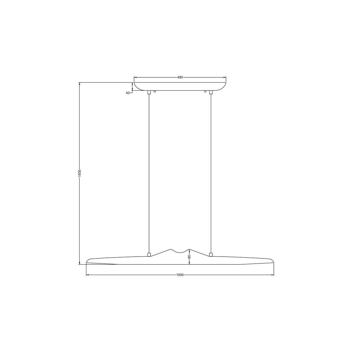 Подвесной светодиодный светильник Arte Lamp Conca A4286SP-19BK