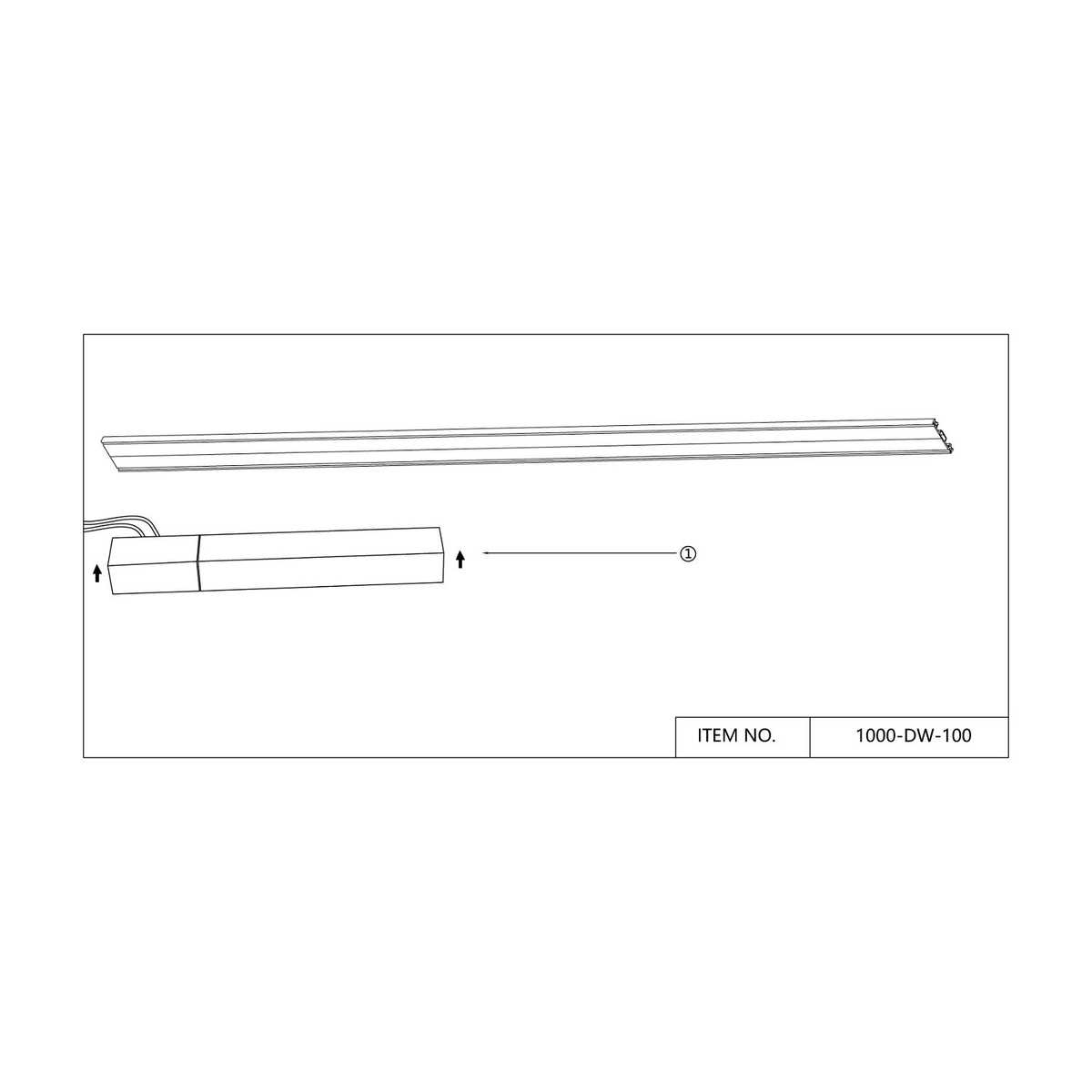 Блок питания Favourite Unika 42V 100W IP20 1000-DW-100