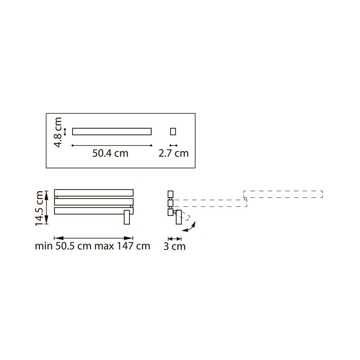 Бра (светильник настенный) Dive Lightstar 740647