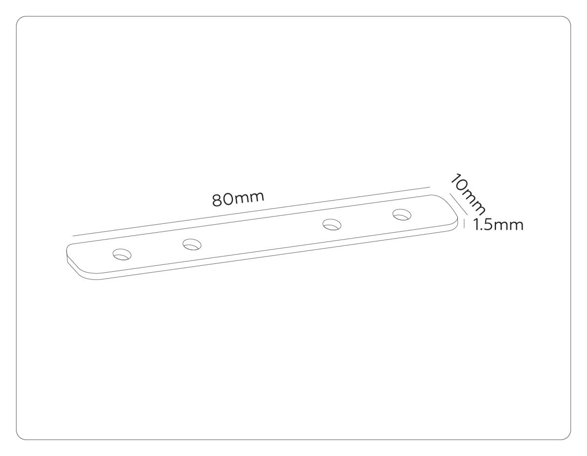 Комплект прямых соединителей для шинопровода Ambrella Light TRACK SYSTEM GL2006