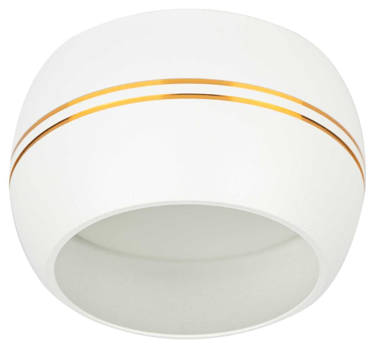 Накладной светильник ЭРА OL13 GX53 WH/GD Б0049037