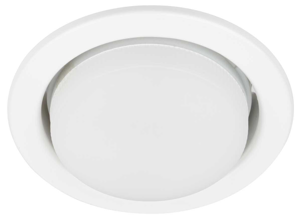 Светильник встраиваемый ЭРА KL35 WH /1 (к) Set 10 под лампу GX53 белый с термокольцом набор 10 шт Б0071341