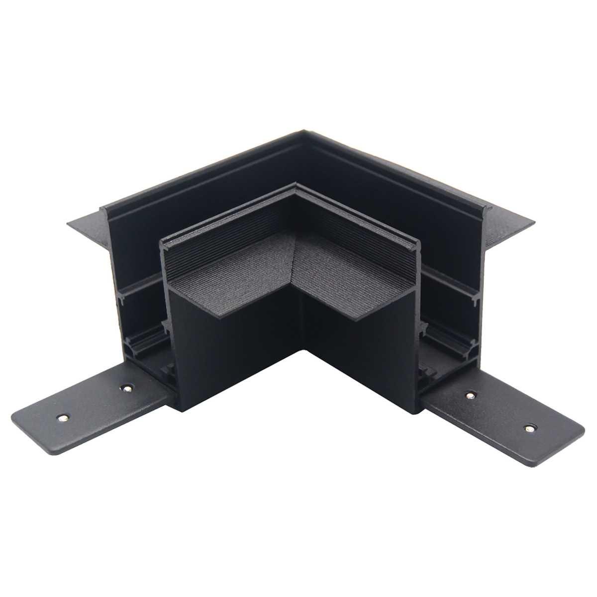 Соединитель для встраиваемого трека 509227(P)/509237P горизонтальный угловой  Uno Pro Lightstar 509247P