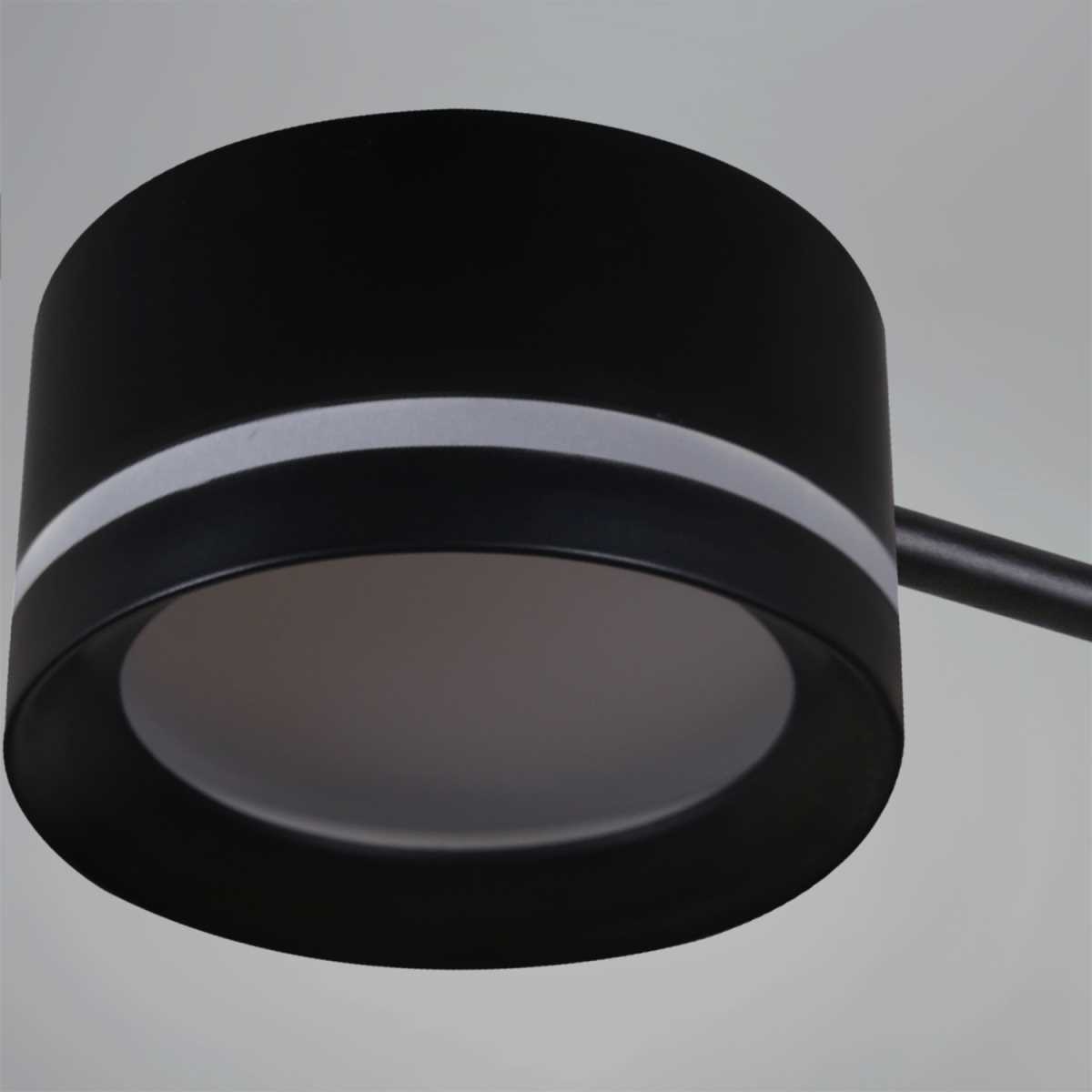 Потолочная люстра Reluce 20590-0.3-5+5+1 Black