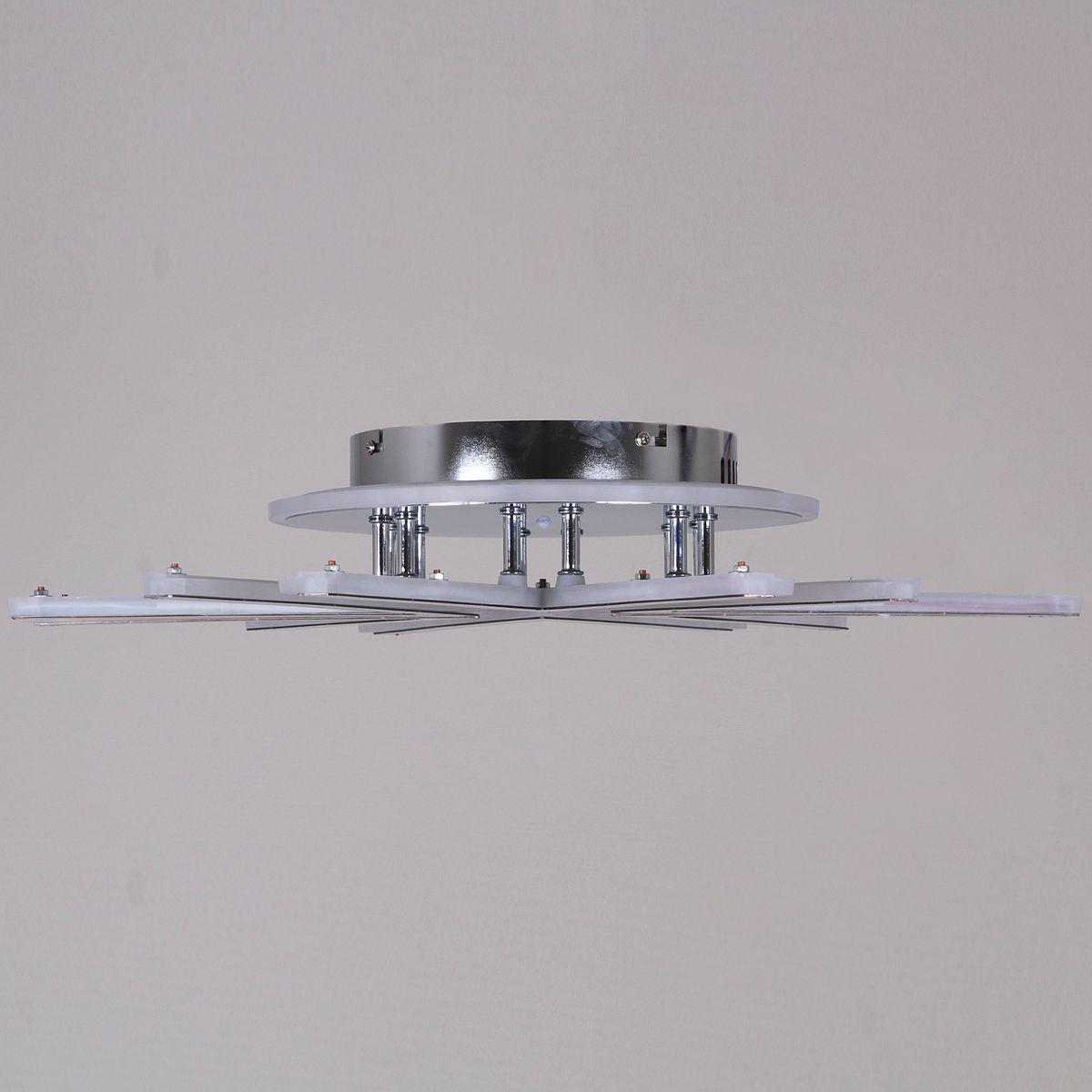 Потолочная светодиодная люстра Reluce 09824-3.3-06C CR (RGB)