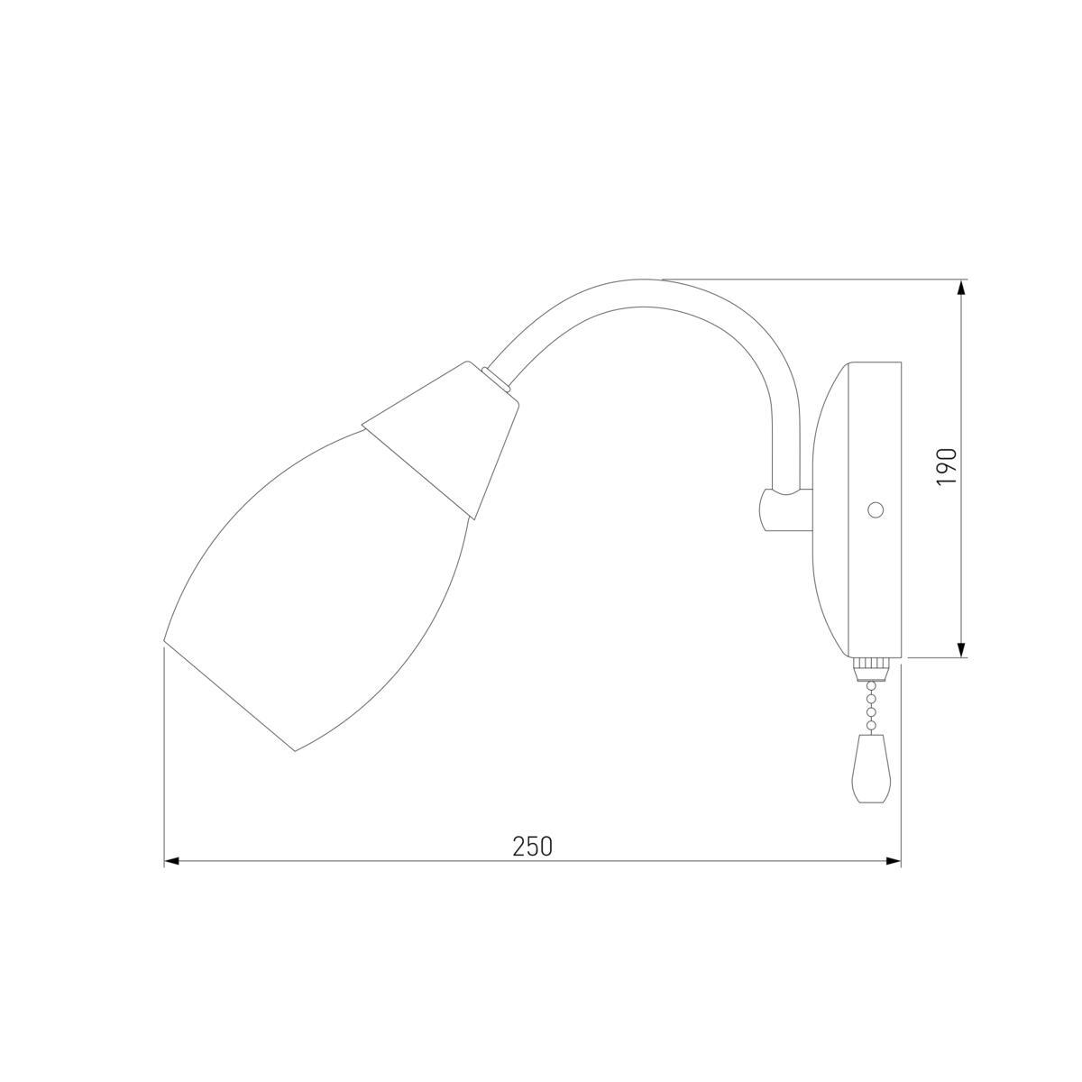 Бра Eurosvet 30280/1 античная бронза
