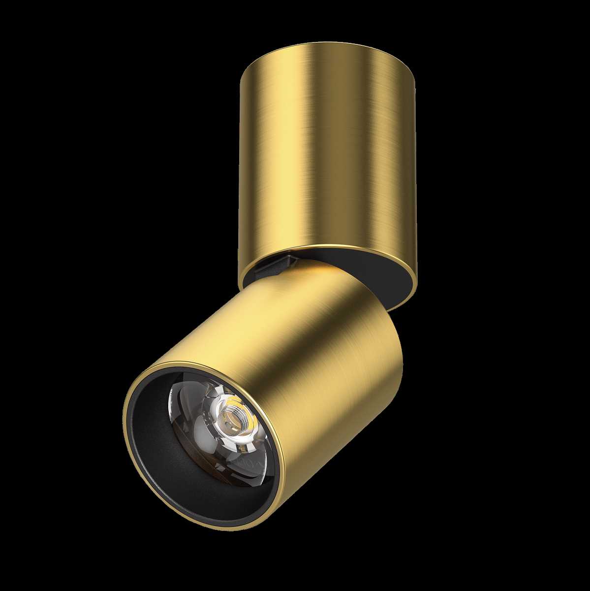 Светильник светодиодный настенно-потолочный 5W 250Lm 38G 3000/4000/6000K, золото Volta CCT Lightstar 227003