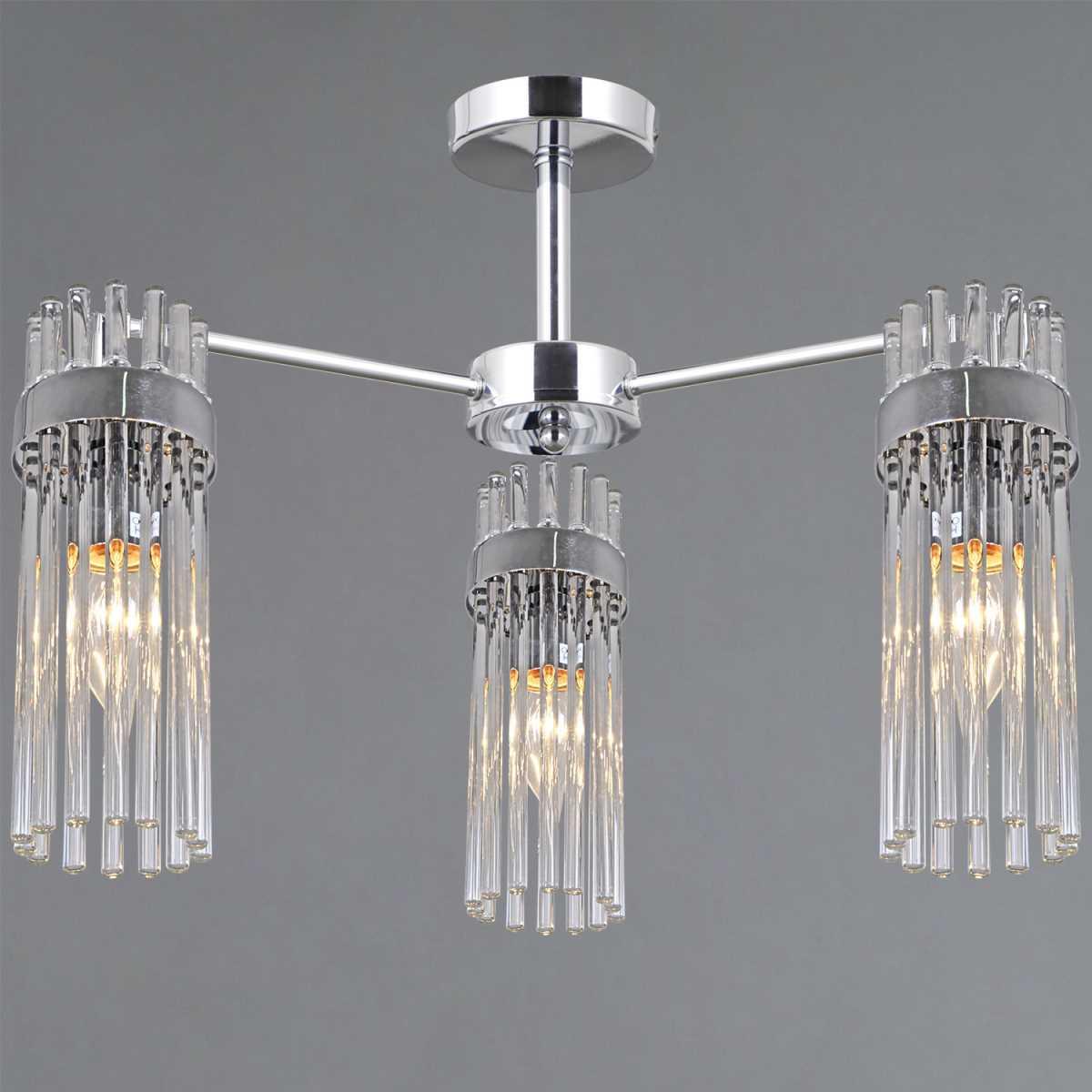 Светильник потолочный Illumico IL0761-3CSQ-25 CR GENOA