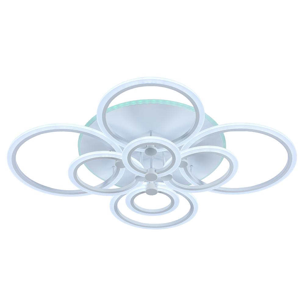 Потолочная светодиодная люстра Profit Light 8076/8 WHT