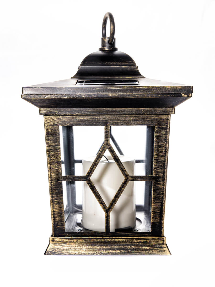 Подвесной светильник на солнечных батареях Uniel USL-S-180/PT220 Bronze lantern 10227