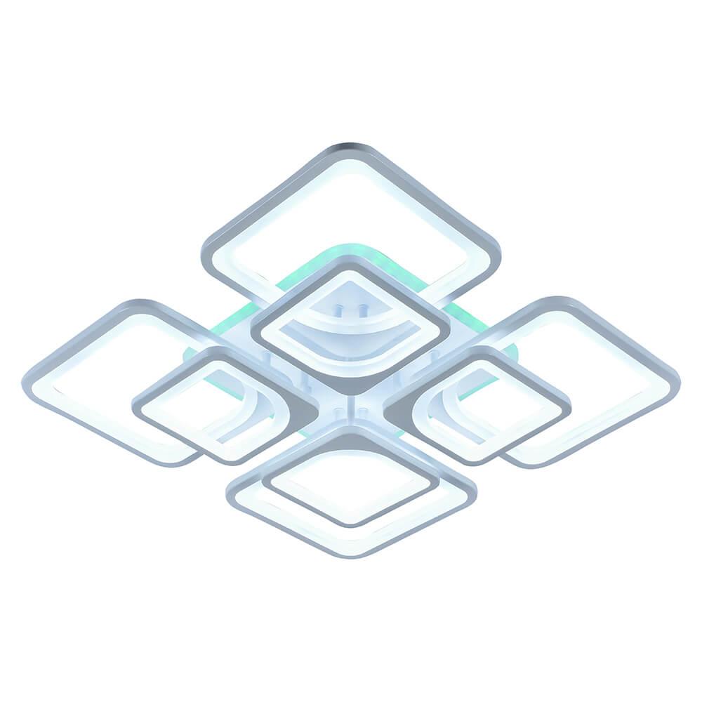 Потолочная светодиодная люстра Profit Light 8057/4+4 WHT