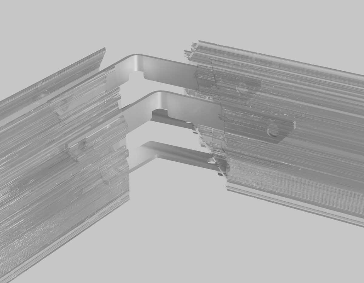 Комплект угловых вертикальных и горизонтальных соединителей Ambrella Light TRACK SYSTEM GL2015