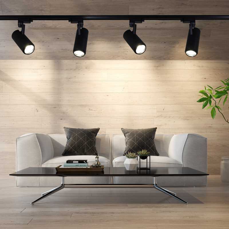 Трековый светодиодный светильник Reluce 06720-9.3-001QY LED20W BK