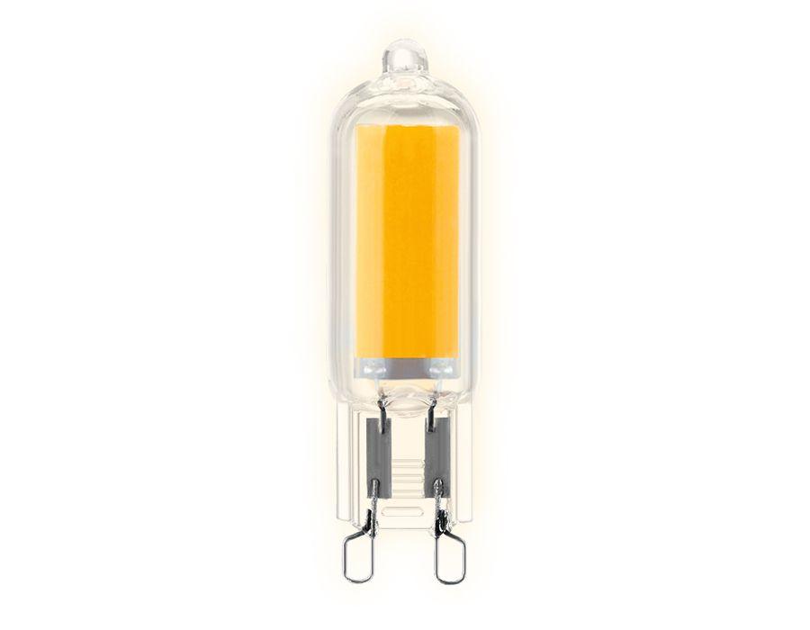 Лампа светодиодная филаментная Ambrella light G9 4W 3000K прозрачная 204531